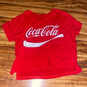 Red Coca Cola crop top